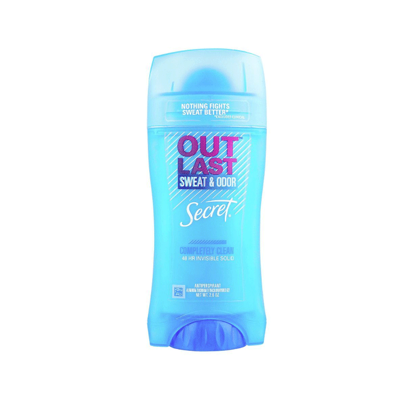 SECRET DEO STICK COMPLETELY CLEAN SWEAT & ODOR 73GM