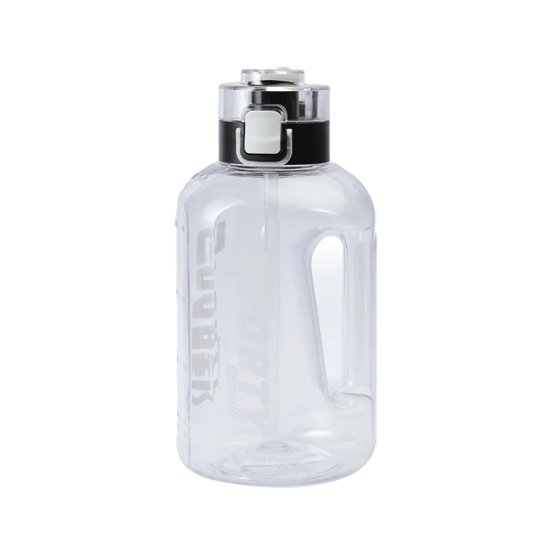 HAPPY HOUSE SPORTY WATER BOTTLE BLACK 1.5LTR