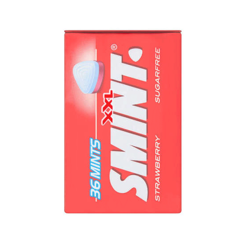 SMINT SUGAR FREE STRAWBERRY 36'S