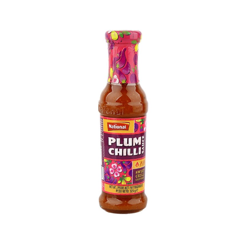 NATIONAL PLUM CHILLI SAUCE SWEET CHILLI 325GM