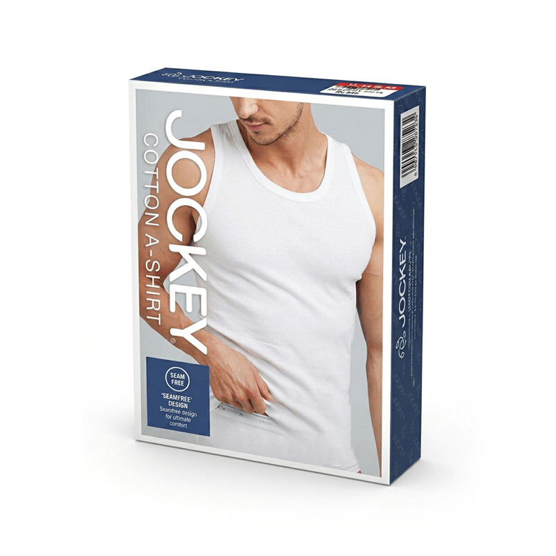 JOCKEY 1050 WHITE COTTON A-SHIRT XXL