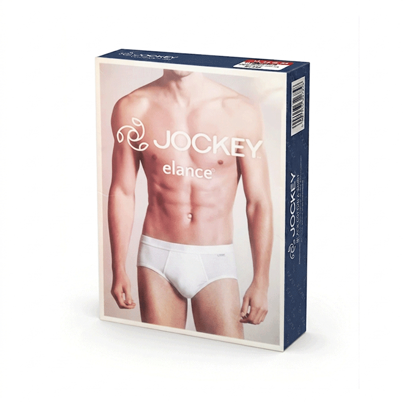 JOCKEY 1018 WHITE WEDGEFLY BRIEF XXL