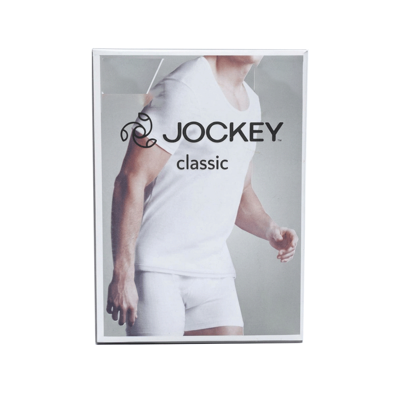 JOCKEY 9718 WHITE ROUND NECK T-SHIRT XL