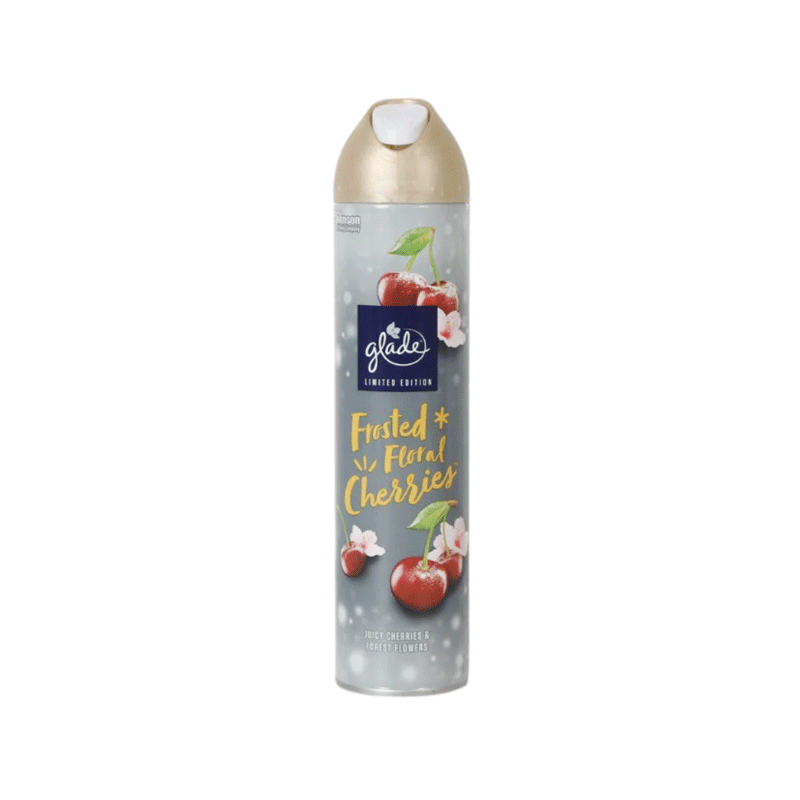 GLADE AIR FRESHNER FROSTED FLORAL CHERRIES 300ML