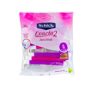 SCHICK EXACTA 2 WMN SHAVE 5+2 SENSITIVE SKIN