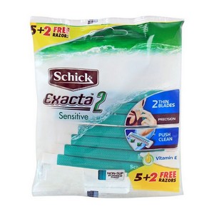 SCHICK EXACTA 2 (5+2 RAZORS) SENSITIVE G