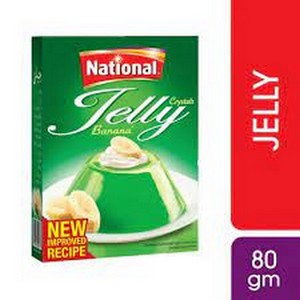 NATIONAL CRYSTAL JELLY BANANA 80GM