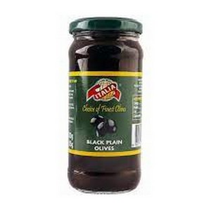 ITALIA BLACK PLAIN OLIVES 230GM