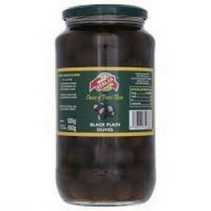 ITALIA BLACK PLAIN OLIVES 935GM