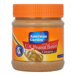AMERICAN GARDEN PEANUT BUTTER CREAMY 340GM