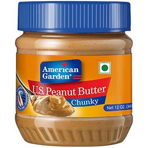 AMERICAN GARDEN PEANUT BUTTER CHUNKY 340GM