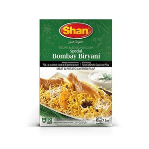SHAN BOMBAY BIRYANI MASALA 60G