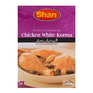 SHAN WHITE KORMA MIX MASALA 40GM
