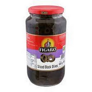 FIGARO BLACK SLICED OLIVES 920G