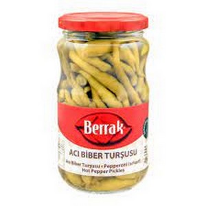 BERRAK YELLOW BABY HOT PEPPER 340GM