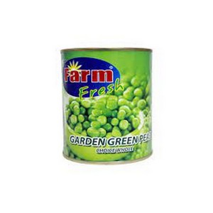 FARM FRESH GARDEN GREEN PEAS 850GM