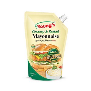 YOUNG`S CREAMY & SALAD MAYONNAISE 1LTR